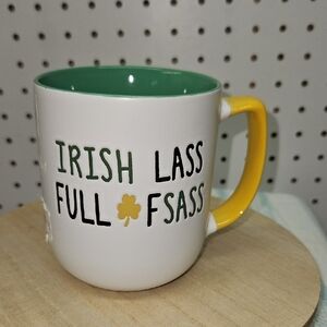 SPECTRUM designs "IRISH LASS FULL FSASS Ceramic 12oz Mug- NEW
